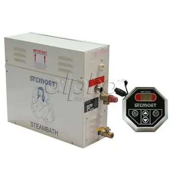 Gratis forsendelse Ecnomic type 9KW 220-240V Fugtig Generator Sauna SPA Badekar Bruser med ST-135 M controller, Stabile ydeevne