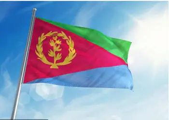 Gratis forsendelse Eritrea Flag 150x90cm brugerdefinerede flag banner i alle størrelse nationale flag