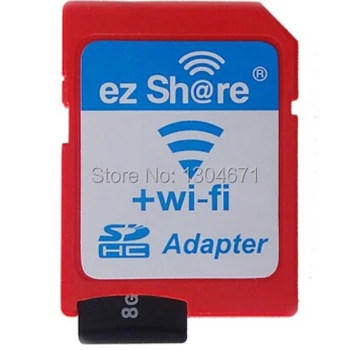 Gratis forsendelse ezshare EZ dele micro sd adapter wifi wireless 16G 32G hukommelseskort TF MicroSD-adapter WiFi SD-kort gratis tur