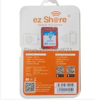 Gratis forsendelse ezshare EZ dele micro sd adapter wifi wireless 16G 32G hukommelseskort TF MicroSD-adapter WiFi SD-kort gratis tur