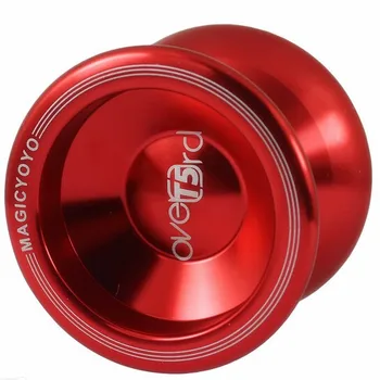Gratis forsendelse Hot Salg kugleleje Magic YOYO T5 Opgraderet Version Legering af Aluminium yo yo Metal Professionel Auldey Yo-Yo Toy