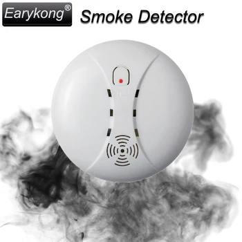 Gratis Forsendelse Hot Salg Nye 433 Trådløs røgalarm Brand Alarm Sensor til Mine Hjem Sikkerhed Har Sikkerhed SM-03