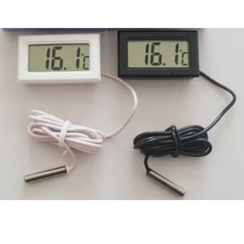 Gratis forsendelse, indendørs og udendørs termometer, digital indendørs og Udendørs Termometer