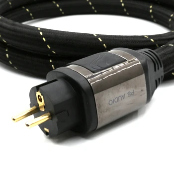 Gratis forsendelse moonsaudio PS AC-12 EUR Schuko-power kabel-hifi netledningen Schuko-ledning med Eu ' s version af power plug