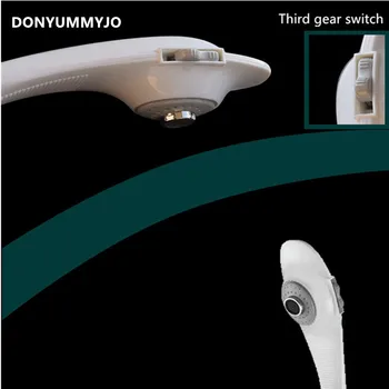 Gratis Forsendelse New Høj Kvalitet Moderne Multifunktionelle Bionic Dolphin Design Regnbruser Hånd Holder Badeværelse Brusehoveder
