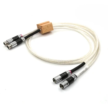Gratis forsendelse Nordost Odin, Supreme Reference audio-XLR Kabel forbinde Balance kabel med carbon finere XLR-stik