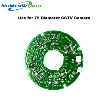 Gratis Forsendelse Nye 48 IR Led Infrarød IR Board for CCTV Sikkerhed Kamera 60 Grader passer til 75 diameter cctv-kamera IR-LED-yrelsen