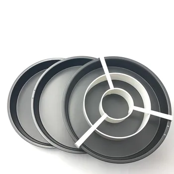 Gratis forsendelse Nye Skakternet Kage Skimmel 3 Non-Stick bradepande Tin Divider Set DIY Bageforme 8