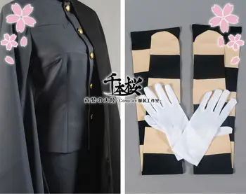 Gratis Forsendelse Senbonzakura Vocaloid Kagamine LEN Cosplay Kostume til Cosplay Kimono Hær Ensartet Klud Til Mænd, Kvinder Hallowmas