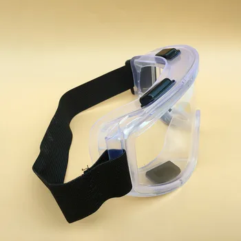 Gratis forsendelse slagfast polycarbonat beskyttelsesbriller beskyttelsesbriller Støv storm cykling støvtæt briller arbejde