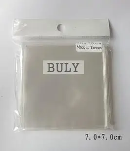 Gratis levering af Høj Kvalitet, 70 * 70 mm brætspil, Kort Ærmer Card Protector gennemsigtige ærmer