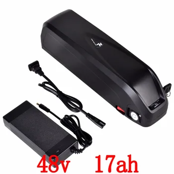 Gratis Told Skat cykel batteri med USB-48V 17.5 Ah Li-ion Ebike batteri til 8Fun/Bafang BBS02B BBSHD 48V 750W 1000W Motor