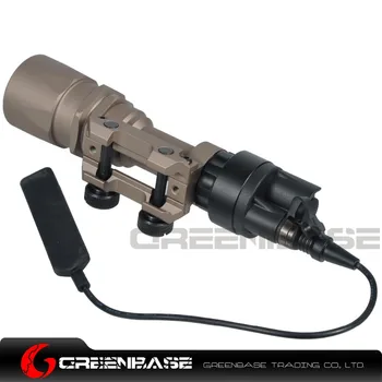 Greenbase Taktiske SF M951 Spejder Lette Våben Lys Konstant&Momentan CREE LED Lommelygte Super Lyse Passer M4 M16 Riffel Jagt