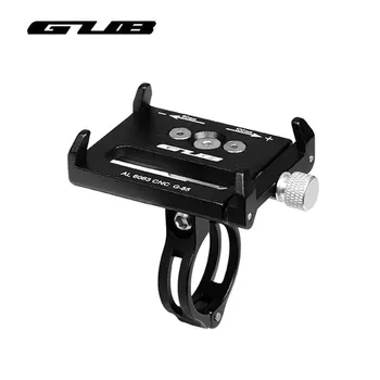 GUB Aluminium Cykel Telefonen Stand Til 3,5 6,2 tommer Smartphone Smart Telefon Justerbar Universal Cykelstyr Holder Monteringsrammen