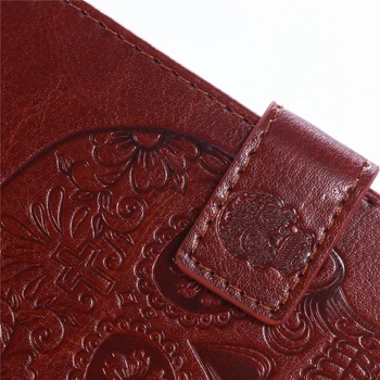GUCOON Præget Kraniet Wolf Tilfældet for Meizu M5s Meilan 5s 5.2 inch Vintage Beskyttende Telefon Shell Mode Cool Cover Taske