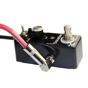 Guitar-effekt-pedal kabel Forskellige farver at vælge 6 stykker/masse