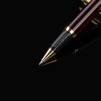 Guld Business Kontor, Medium spids rullelejer bolden pen Nye