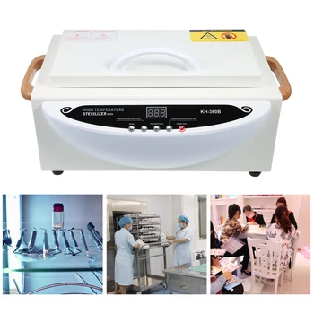 Gustala 220V Høj Temperatur Elektrisk Sterilisator Manicure Søm Værktøjer Desinfektion Kabinet Bærbare Udstyr til Sterilisering Af