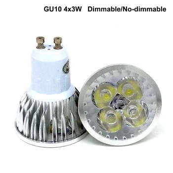 GUXEN 9W 12W 15 WATT GU10 Led pære Dæmpbar/Ikke-dæmpbare AC110V 220V 30/60 beam vinkel High power led lampe