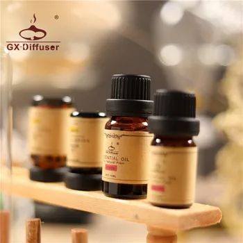 GX.Diffuser 10 ML Vand-Opløselige Æteriske Olier Til Aromaterapi Diffuser Ren Rose & Citron Olie Skin Care Naturlige Aromaterapi Olie