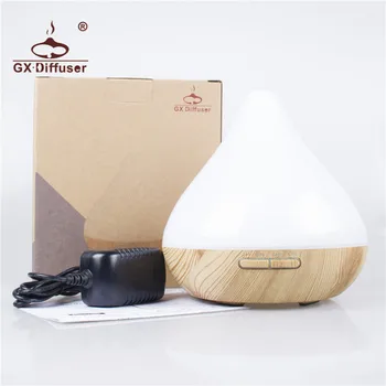 GX.Diffuser Hot Udskiftelige LED-Lys Æterisk Olie, Aroma Diffuser Aroma Befugtere Aromaterapi Luftrenser Hjem Kontor-Yoga