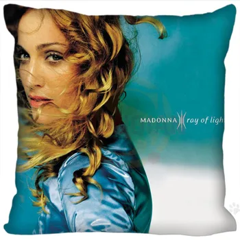 H+P#149 Nye Hot Brugerdefinerede Pudebetræk Madonna #1 blød 35x35 cm (Én Side) pudebetræk med Lynlås SQ01003@H0149