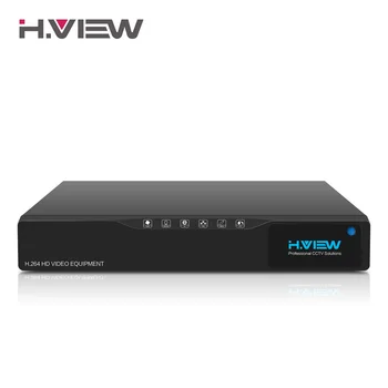 H. Udsigt 16ch NVR Video Overvågning, Video-Optager CCTV DVR for Home Security Support 2 x 4 TB SATA HDD 1080P Video Output H. 264