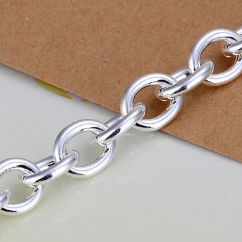 H276 sølv mode smykker 925 sølv smykker forgyldt armbånd Dog tags TIL armbånd /NZLEGKEU KBRAQWUW
