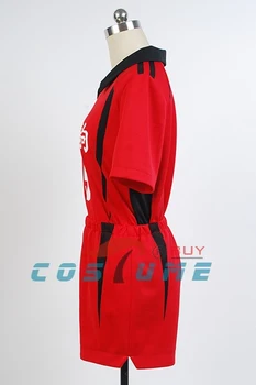 Haikyuu!! Nekoma High School #5 Kenma Kozume Cosplay Kostume Team Jersey Bære Uniform Størrelse XS-XXL