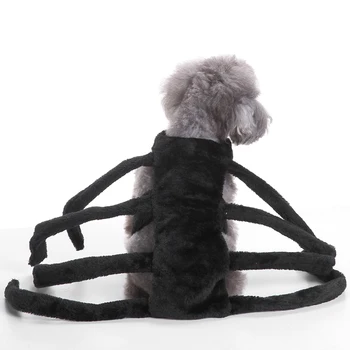Halloween Hund Kostume Tøj Kæmpe Edderkop Kostume Tøj Til Hunde Chihuahua Tøj Pet Produktet Tøj Til Roupa para 9Z35