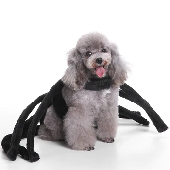 Halloween Hund Kostume Tøj Kæmpe Edderkop Kostume Tøj Til Hunde Chihuahua Tøj Pet Produktet Tøj Til Roupa para 9Z35