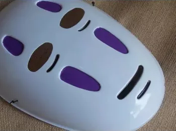 Halloween Maske Engageret Væk Ikke Ansigt Mandlige Menneskelignende Maske Japansk Anime Cosplay Kjole Sort Lilla Vind Rekvisitter Engros