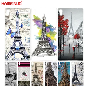 HAMEINUO Eiffel Tower Paris Dækning af telefon-etui til sony xperia z2 z3 z4 z5 mini plus aqua M4 M5 E4 E5 C4 C5