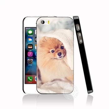 HAMEINUO hunde perro pomeranian hvalp søde mobiltelefon tilfælde Dække for iphone 6 4 4s 5 5s SE 5c 6 6s 7 8 plus case til iphone 7 X