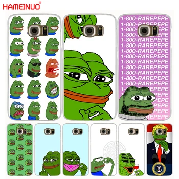 HAMEINUO Internet Meme Selvglad Frog Pepe mobiltelefon case cover til Samsung Galaxy A3 A310 A5 A510 A7 A8 A9 2016 2017