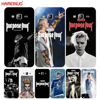 HAMEINUO Justin Bieber formål tour dækning af telefon-etui til Samsung Galaxy J1 J2 J3 J5 J7 MINI ACE 2016 prime