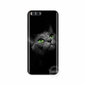 HAMEINUO kat kitty grønne øje søde dyr coverenheden Tilfældet for Xiaomi M Mi 3 4 5 5C 5S 5X 6 Mi4 Mi3 Mi4 4S 4I 4C Mi5 MI6 BEMÆRK MAX