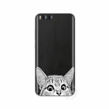 HAMEINUO kat kitty grønne øje søde dyr coverenheden Tilfældet for Xiaomi M Mi 3 4 5 5C 5S 5X 6 Mi4 Mi3 Mi4 4S 4I 4C Mi5 MI6 BEMÆRK MAX