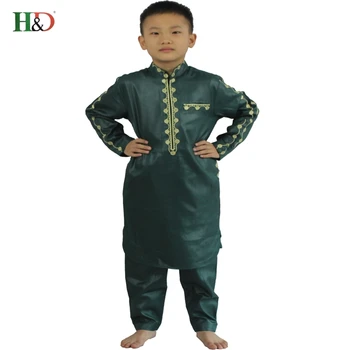 H&D 2017African nye fashion boy børnetøj design stil Afrika Dashiki stil bomuld Bazin materialer TZ2804