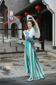 Hanfu kvinders kostume tang passer Kinesiske antikke stil kvindelige hanfu dragon dronning Nye Klassiske ancien kostume chinois vestido