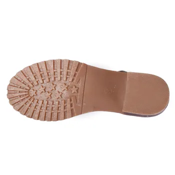 Hang Yau Kvinder Sandaler Hule-Skåret Platform Hvide Sandaler Komfortable Høj Hov Tykke Hæle Sommer Stil Sko Plus Size 9