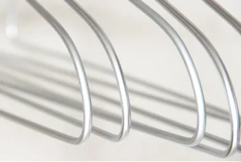 Hangerlink Luksus Aluminium Toppe Bøjle ,Stærkt Metal Bøjle (35 stykker/ Masse)