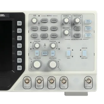 Hantek DSO4202C 2-Kanals Digital Oscilloskop 1 Kanal Vilkårlig/Funktion Waveform Generator 200MHz 40K 1GS/s 7