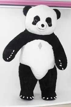 Happy Island 2,6 M Oppustelige Panda Kostume Reklame Tilpas For Voksne Egnet Til 1,7 m Til 1,8 m, Voksen