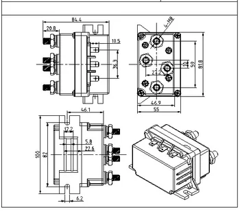 HARBLL 12V Winch Magnetventil Relæ Controller 500A DC-Kontakten 4WD 4x4 Båd ATV Kontrol