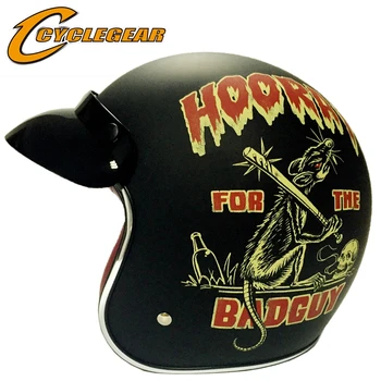 Harley Retro Hjelme Chopper Vintage Motorcykel Hjelm, Motorcykel Åbne Ansigt Cacapete Casco Casque DOT Godkendelse CG512