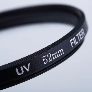 Haze Linse med UV-Filter Beskytter Protector 52mm til kameralinsen Gratis / Drop Shipping