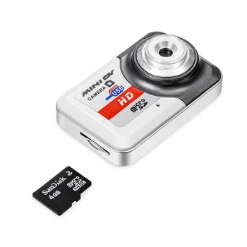 HD 1280*720 Ultra Transportabel Mini-Kamera, videooptager, Digital Lille Cam Støtte TF Kort Mikro Sikker Digital Hukommelseskort