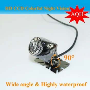 HD CCD-Gratis fragt til 170 Grader IR Nightvision Vandtæt Bil førerspejlets kamera Reverse parkering for Universal Hot salg