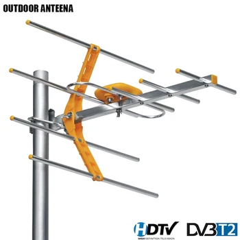 HD Digital Udendørs TV-Antenne Til DVBT2 HDTV ISDBT ATSC High Gain Stærkt Signal Udendørs TV-Antenne